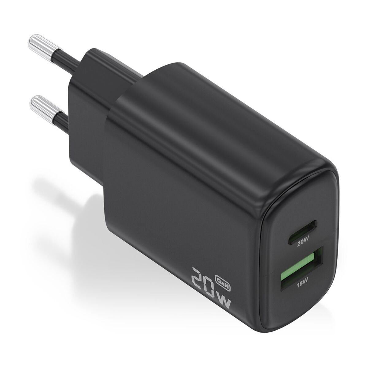 Wall Charger Aisens A110-0910 Black 20 W