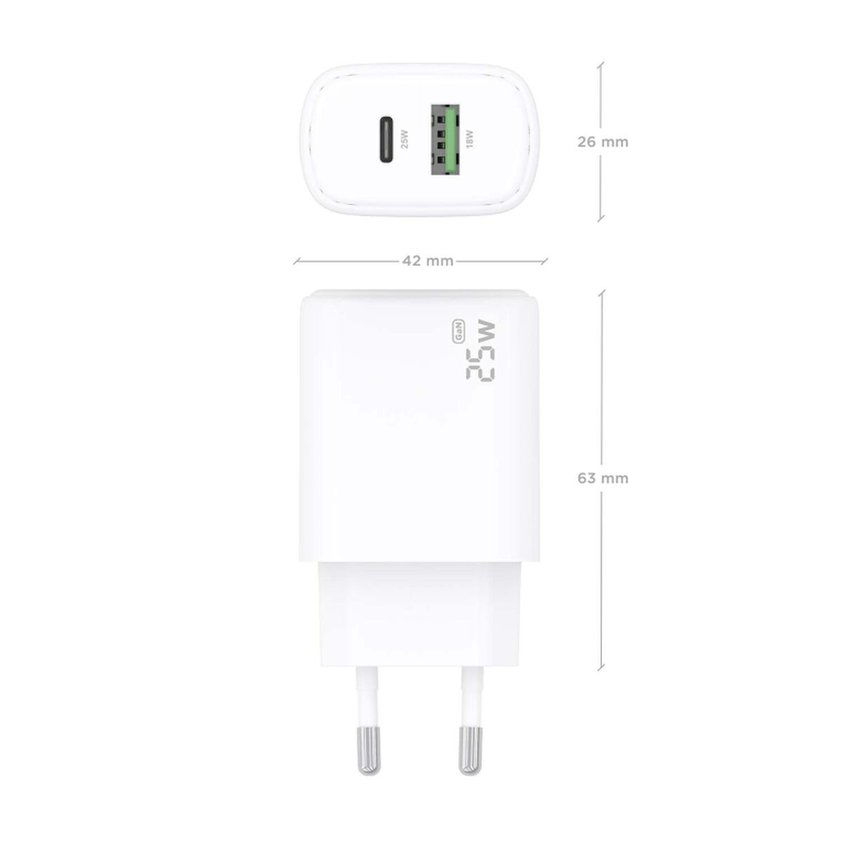 Wall Charger Aisens A110-0911 White