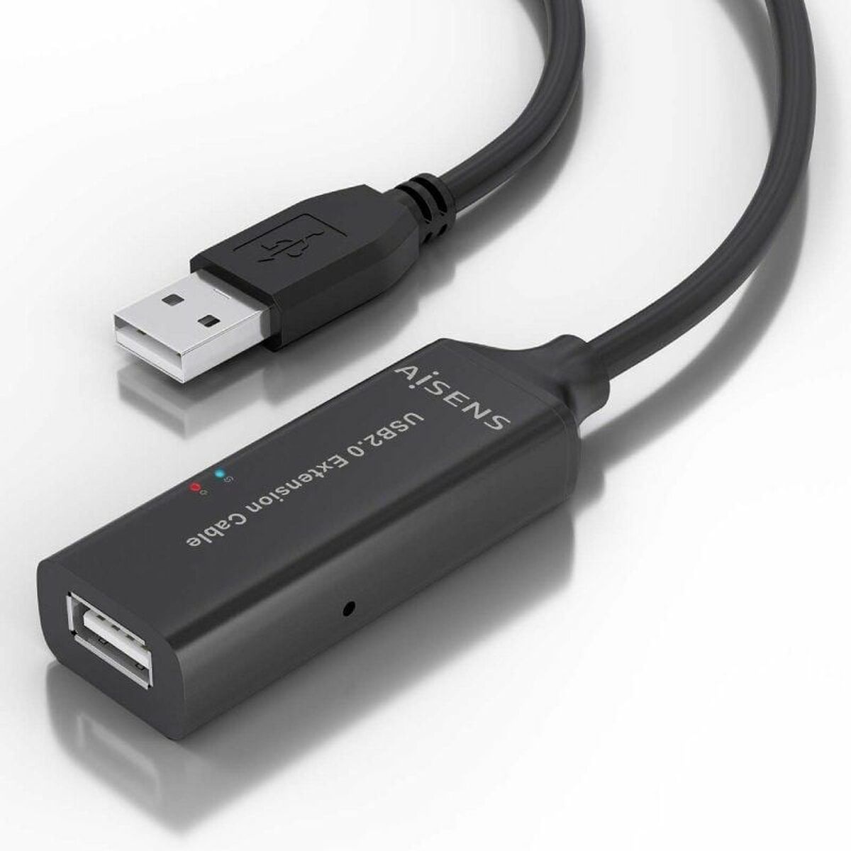 USB Cable Aisens A101-0915 Black 10 m