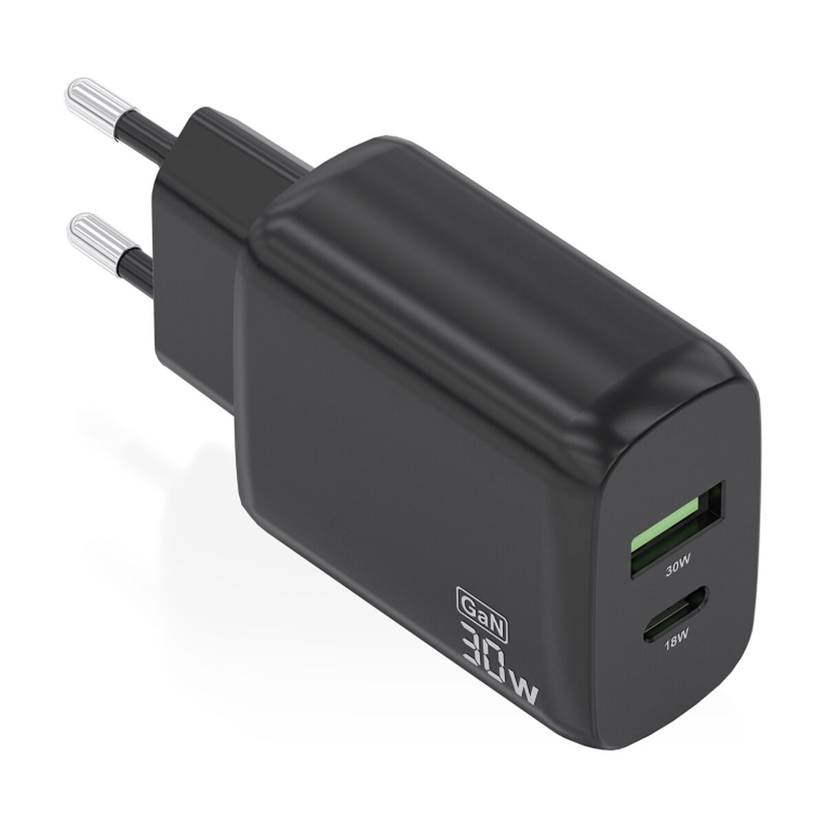 Wall Charger Aisens A110-0924 Black 33 W 50 W