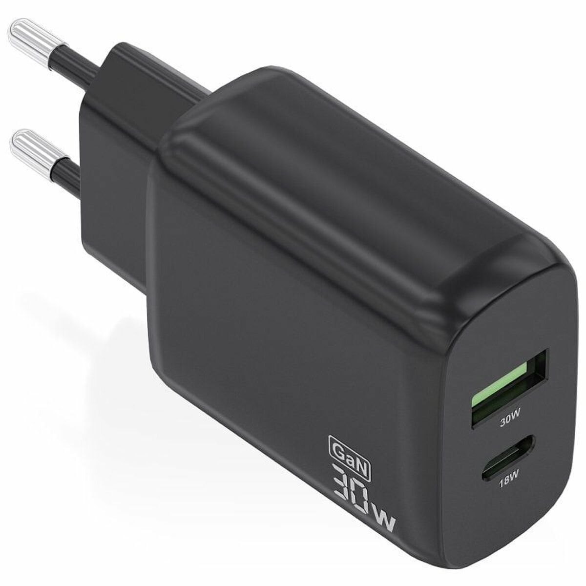 Wall Charger Aisens A110-0924 Black 30 W