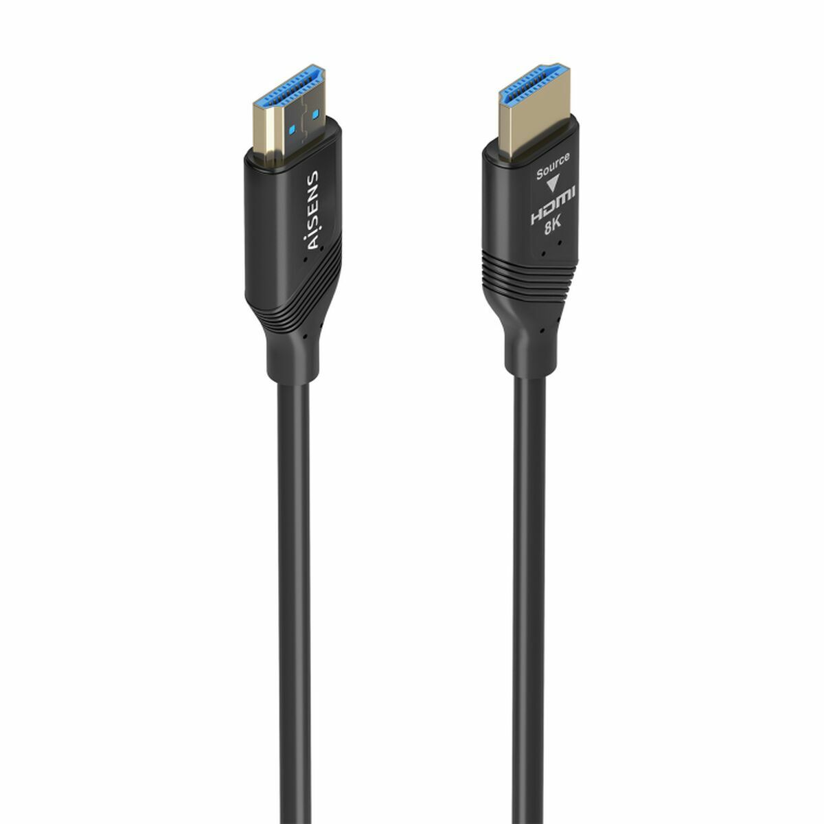HDMI Cable Aisens A153-0934 Black 15 m
