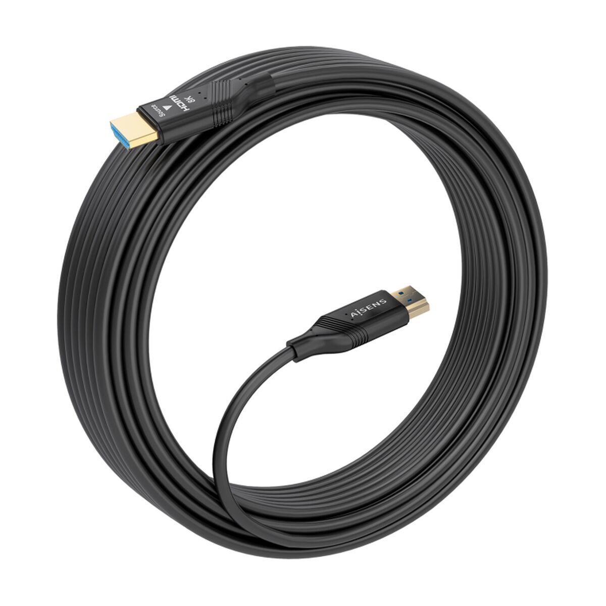 HDMI Cable Aisens A153-0934 Black 15 m
