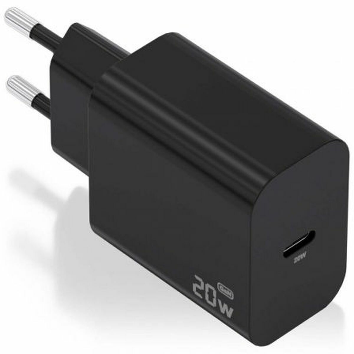 Wall Charger Aisens A110-0939 Black 20 W Wall Charger Aisens A110-0939 Black 20 W