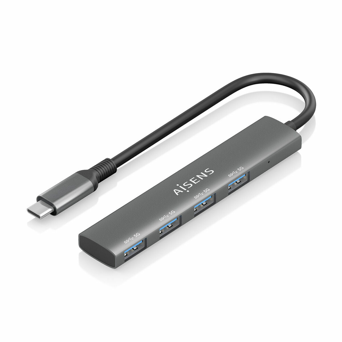 USB Hub Aisens CPNT Grey