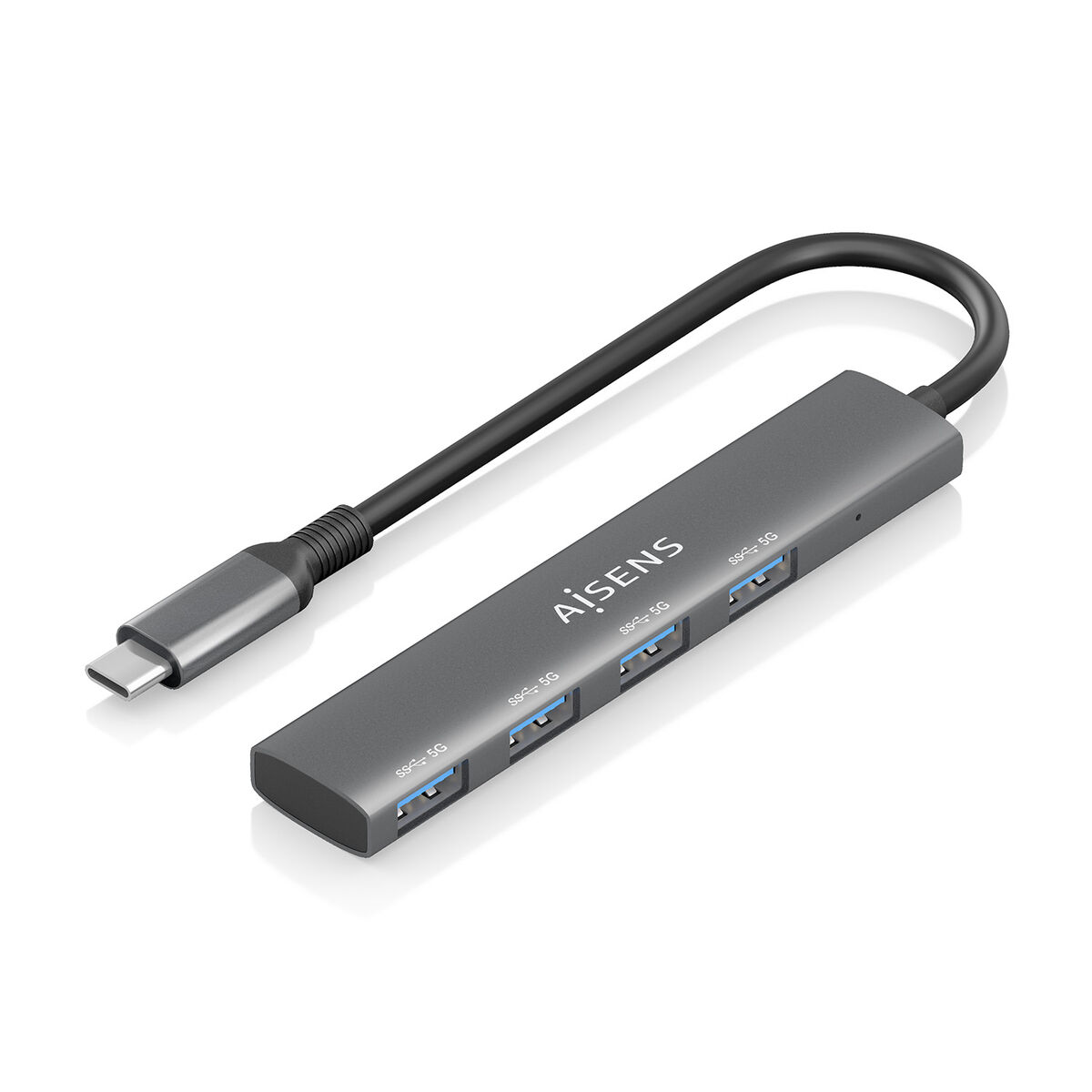 USB Hub Aisens CPNT Grey