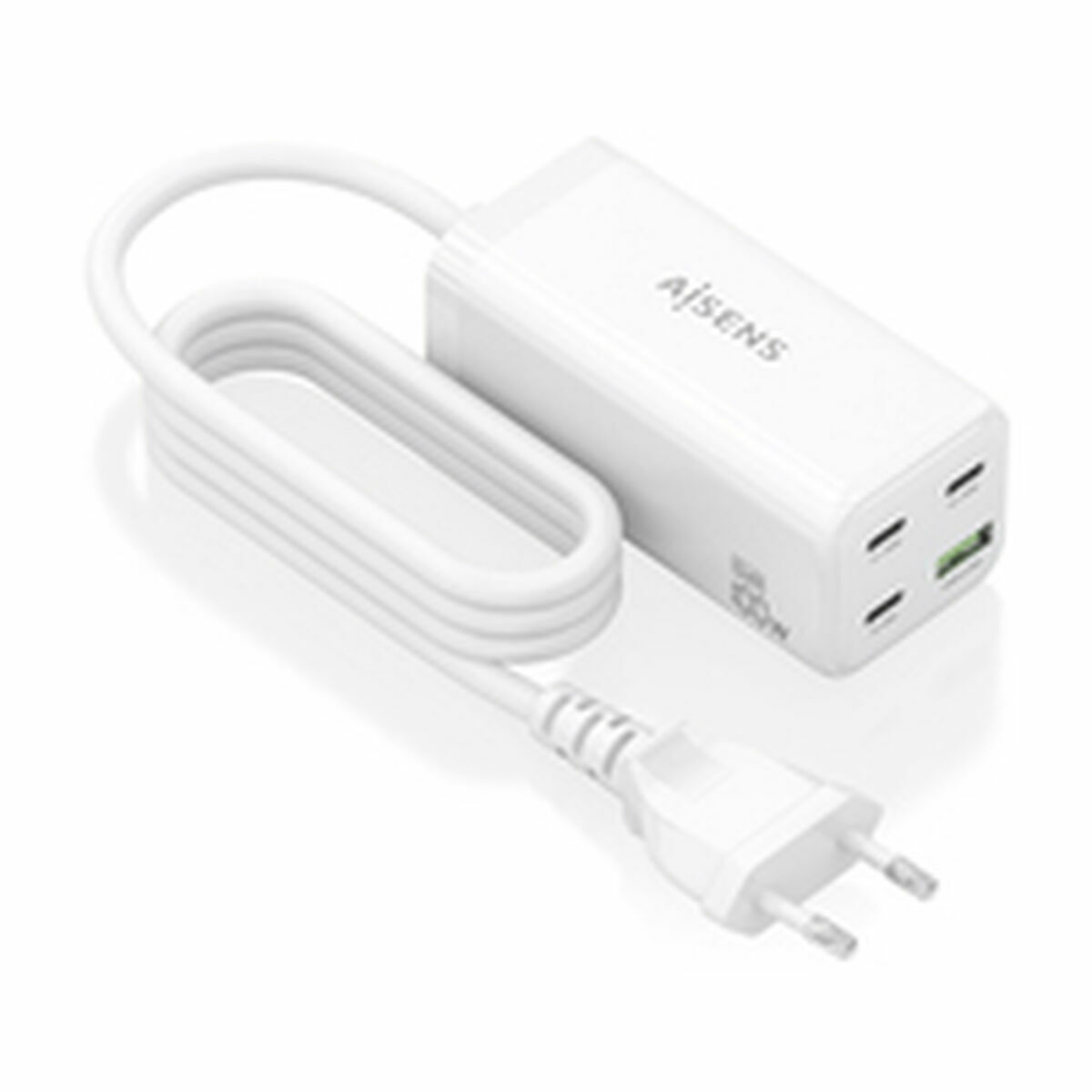 Cordless Charger Aisens ASCH-100W4P053-W White 100 W