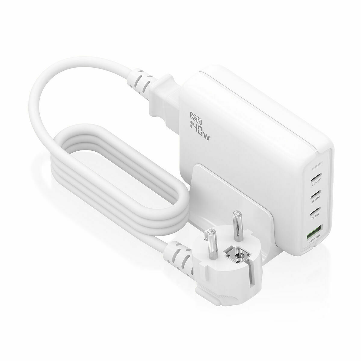 Cordless Charger Aisens ASCH-140W4P055-W White 140 W