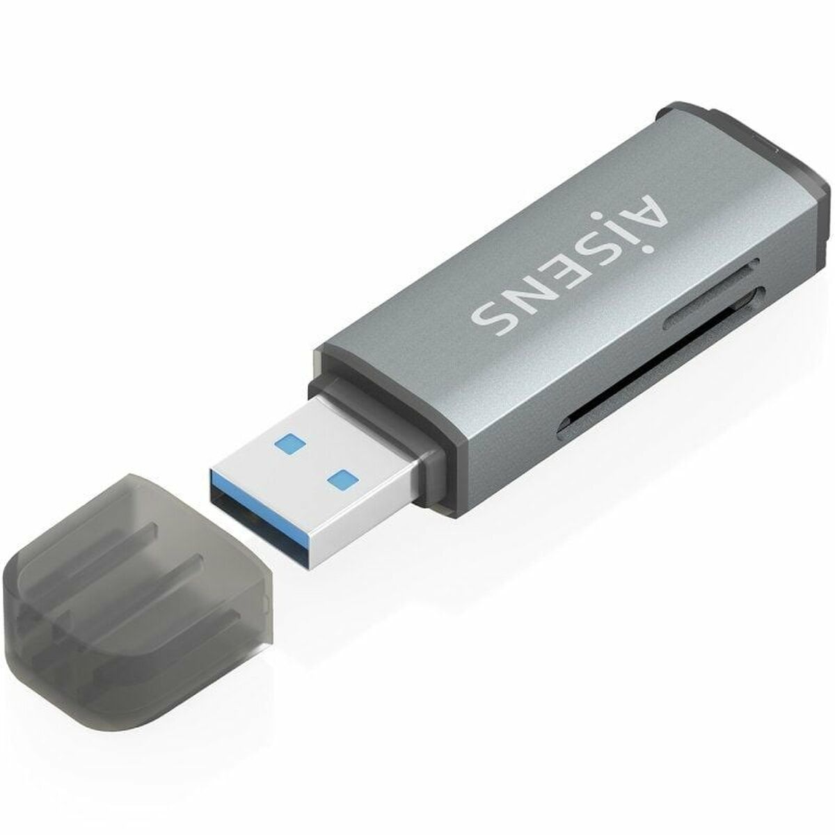 Card Reader Aisens ASCR-2A09-GR Grey Card Reader Aisens ASCR-2A09-GR Grey
