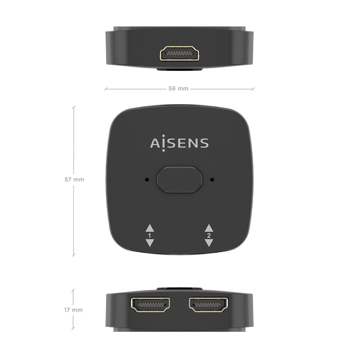 HDMI switch Aisens A123-0948