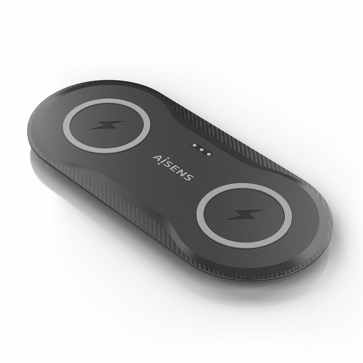 Cordless Charger Aisens ASCH-15W2WC060-BK Black 50 W