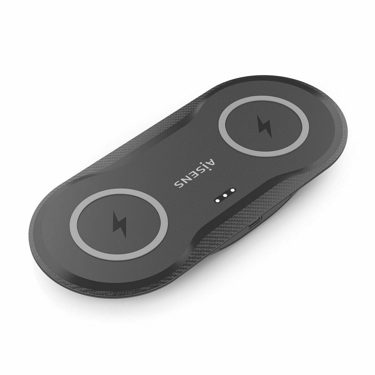 Cordless Charger Aisens ASCH-15W2WC060-BK Black 50 W