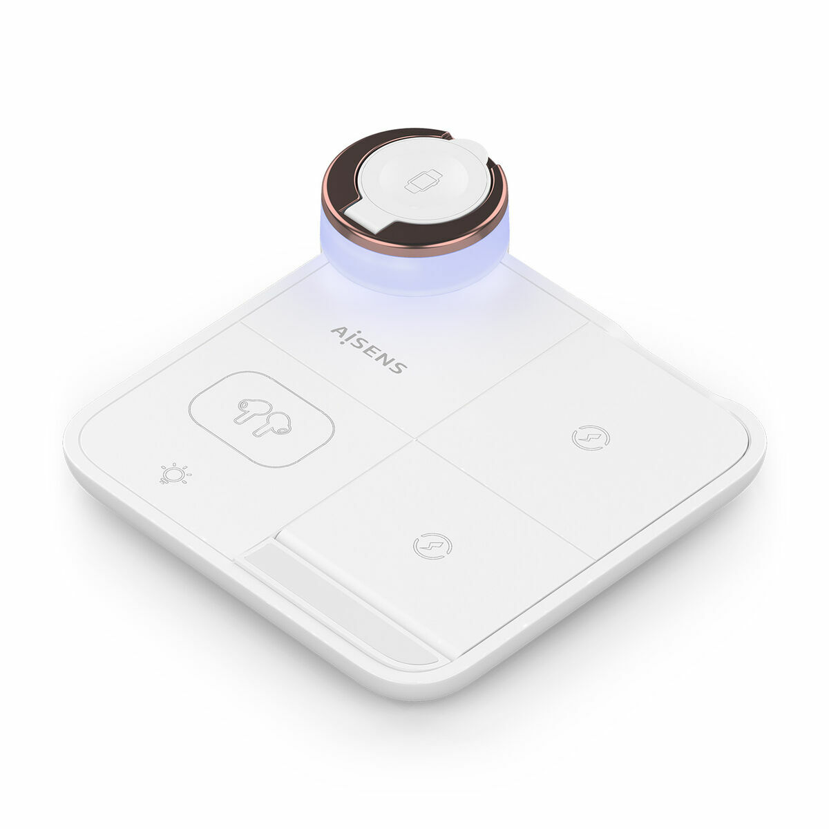 Cordless Charger Aisens ASCH-15W4WC061-W