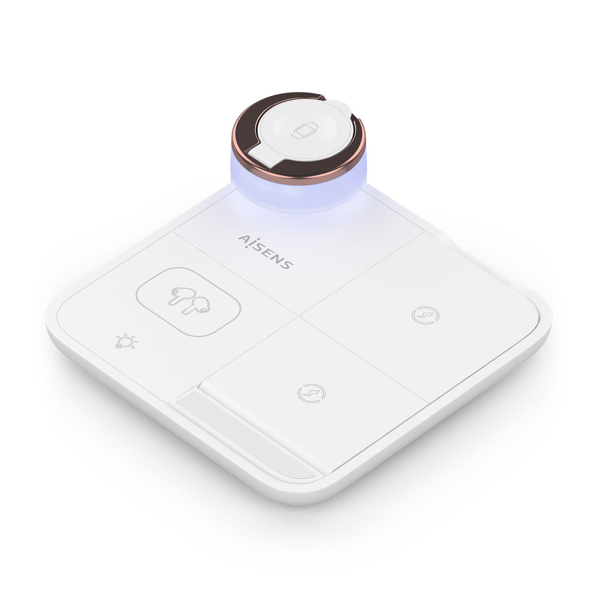 Cordless Charger Aisens ASCH-15W4WC061-W