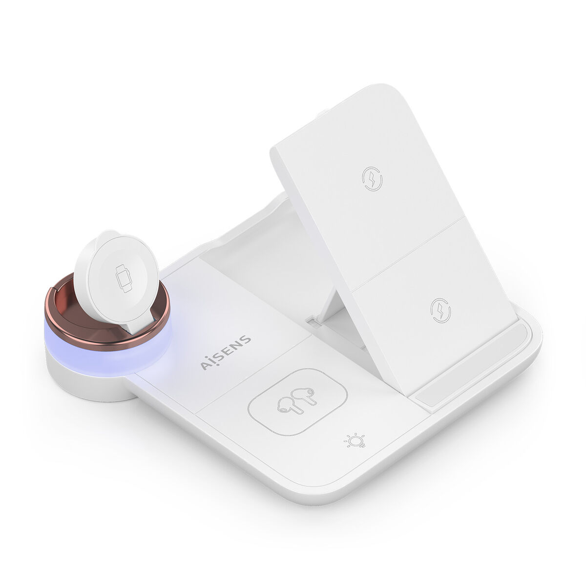 Cordless Charger Aisens ASCH-15W4WC061-W