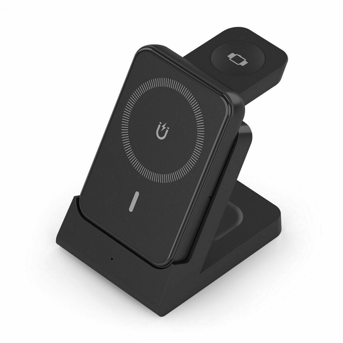 Cordless Charger Aisens USB-C 4IN1 15WACCS Black 15 W 50 W