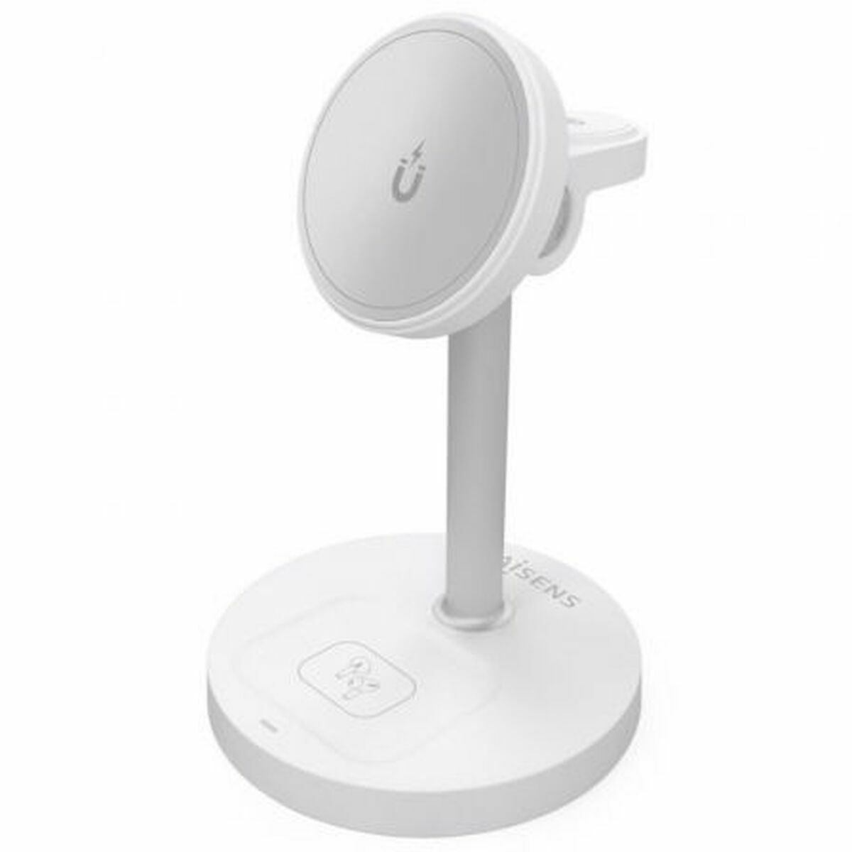 Cordless Charger Aisens ASCH-15W3WC065-W White 15 W