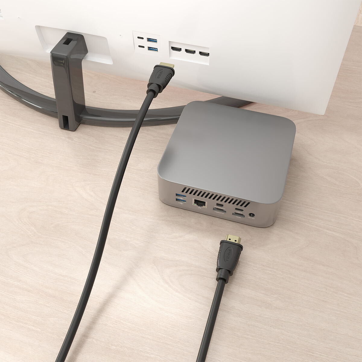 HDMI Cable Aisens A150-0957 Black 50 cm