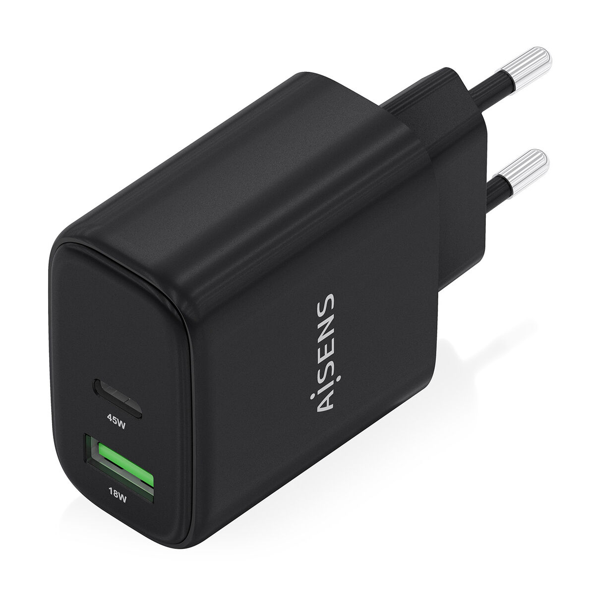 Wall Charger Aisens A110-0972 Black