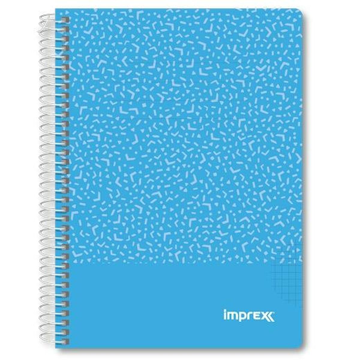 Notebook Imprex Blue A5 80 Sheets (4 Units)