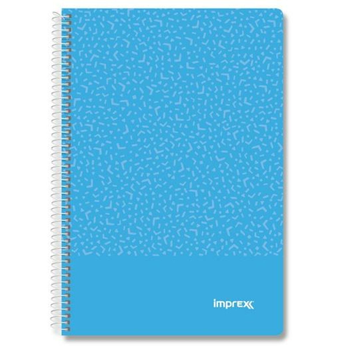 Notebook Imprex Blue Din A4 80 Sheets (4 Units)