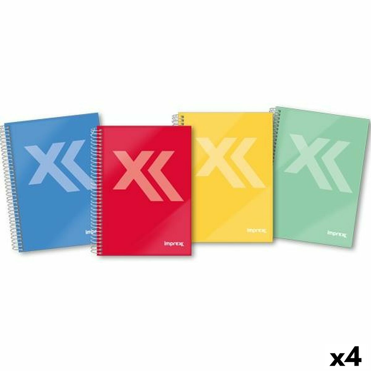 Book of Rings Imprex A5 80 Sheets (4 Units) Book of Rings Imprex A5 80 Sheets (4 Units)