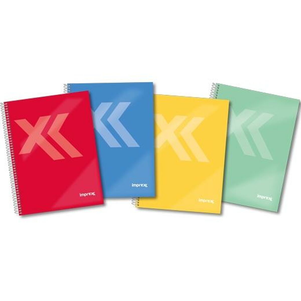 Book of Rings Imprex Din A4 80 Sheets (4 Units)