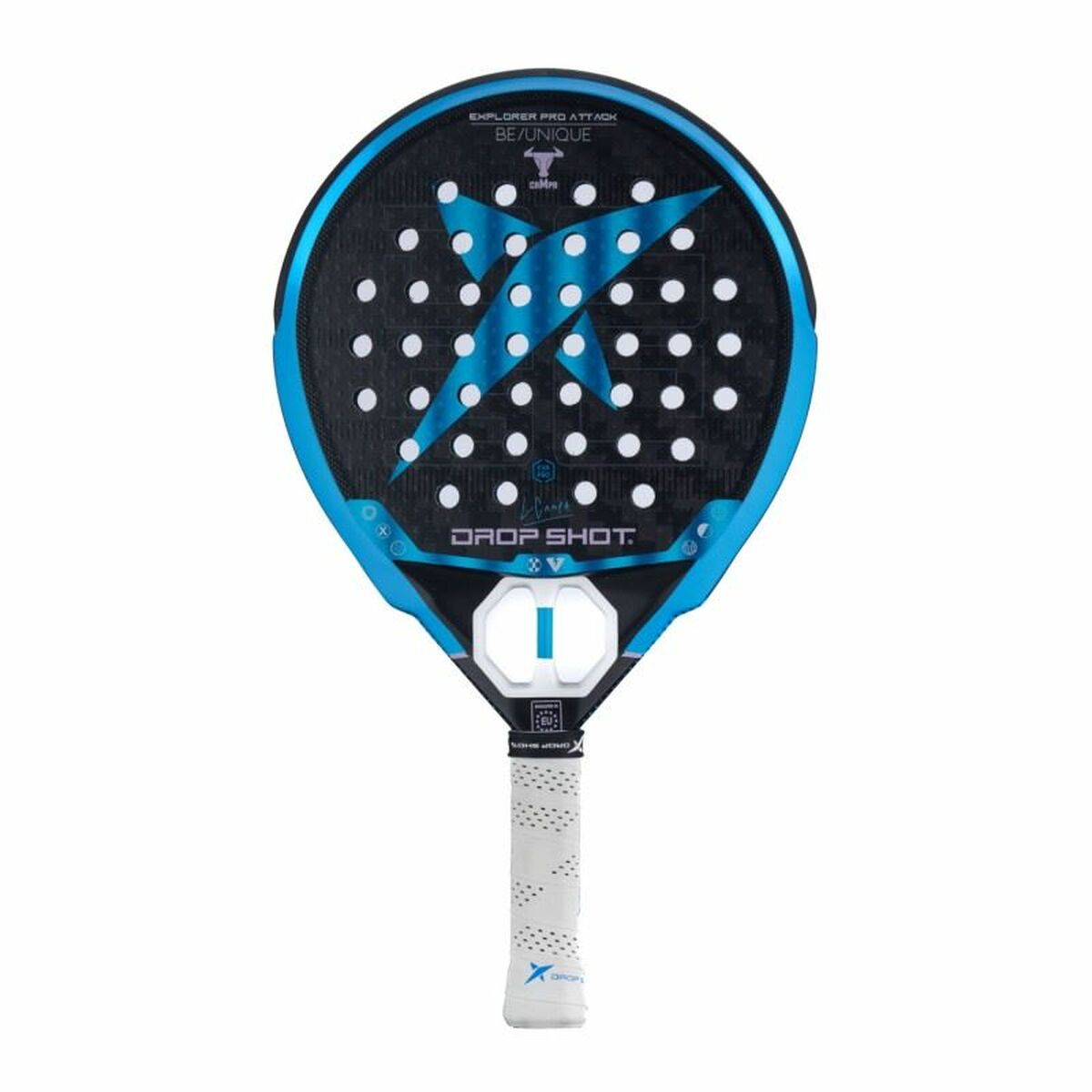 Padel Racket Drop Shot Explore Pro Attack Nic Blue Black Padel Racket Drop Shot Explore Pro Attack Nic Blue Black