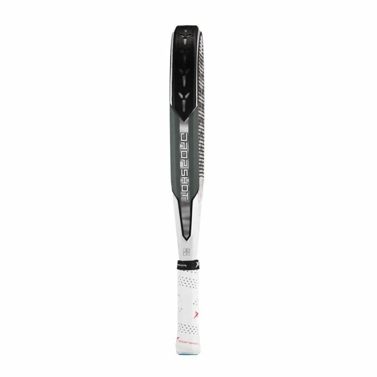 Padel Racket Drop Shot Explore Conqueror Attack Nic White Black