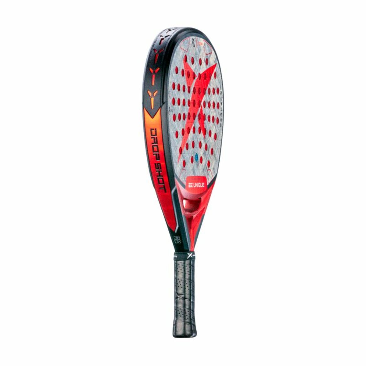Padel Racket Drop Shot Conqueror Attack 1.5 Grey Carbon fibre