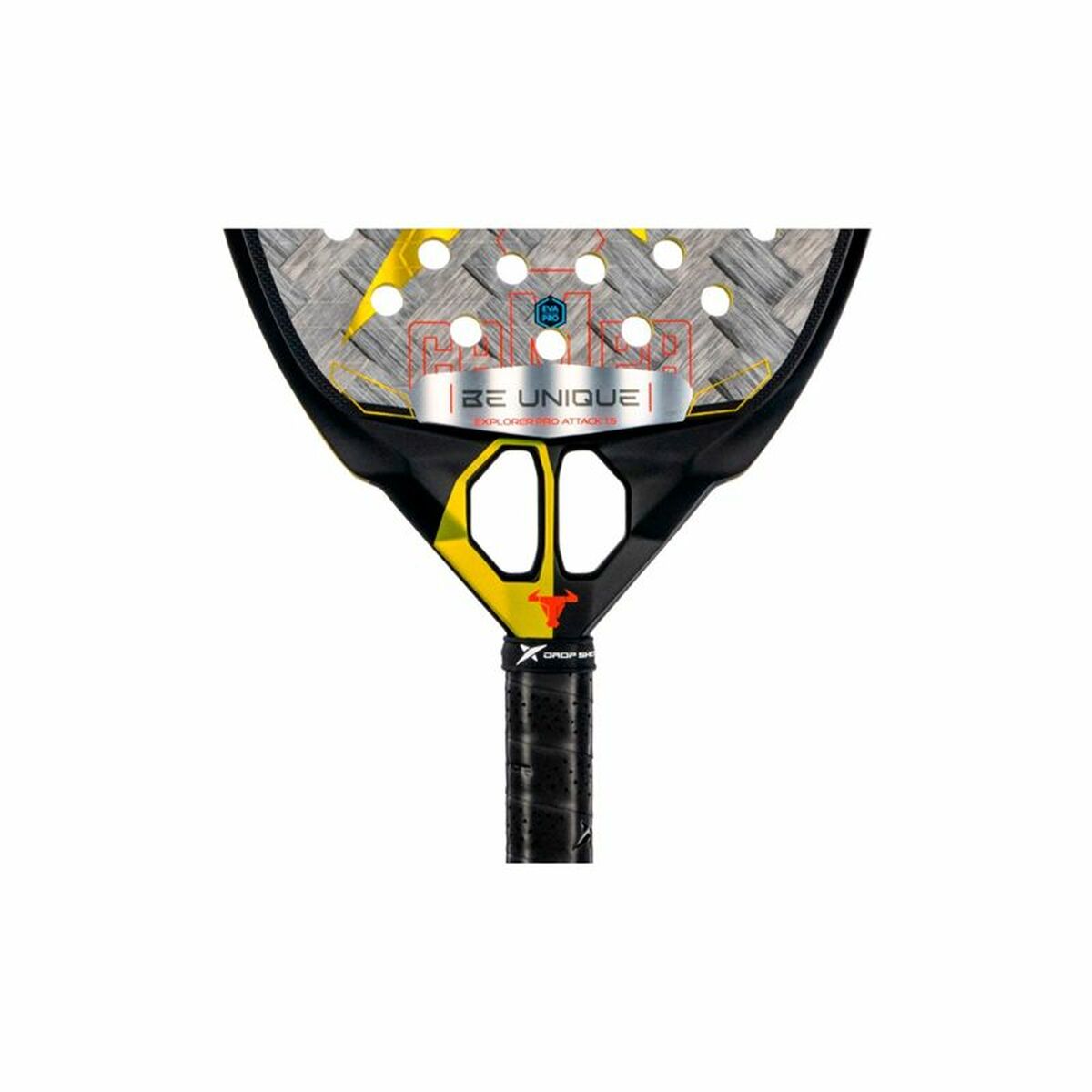Padel Racket Drop Shot Explorer Pro Attack Yellow