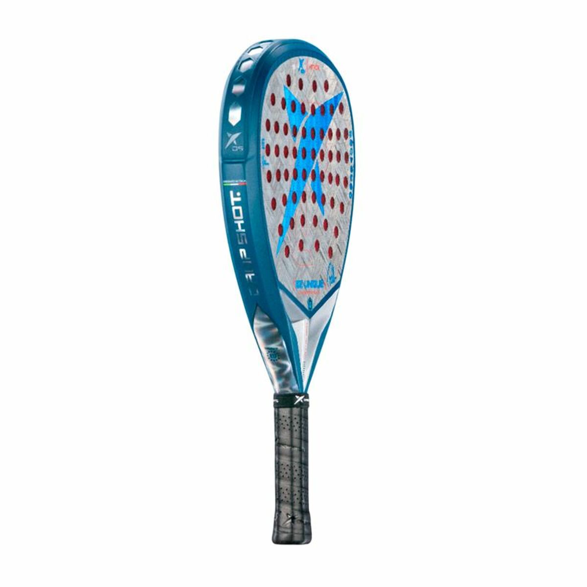 Padel Racket Drop Shot Canyon Pro Attack 1.5 Ica Blue