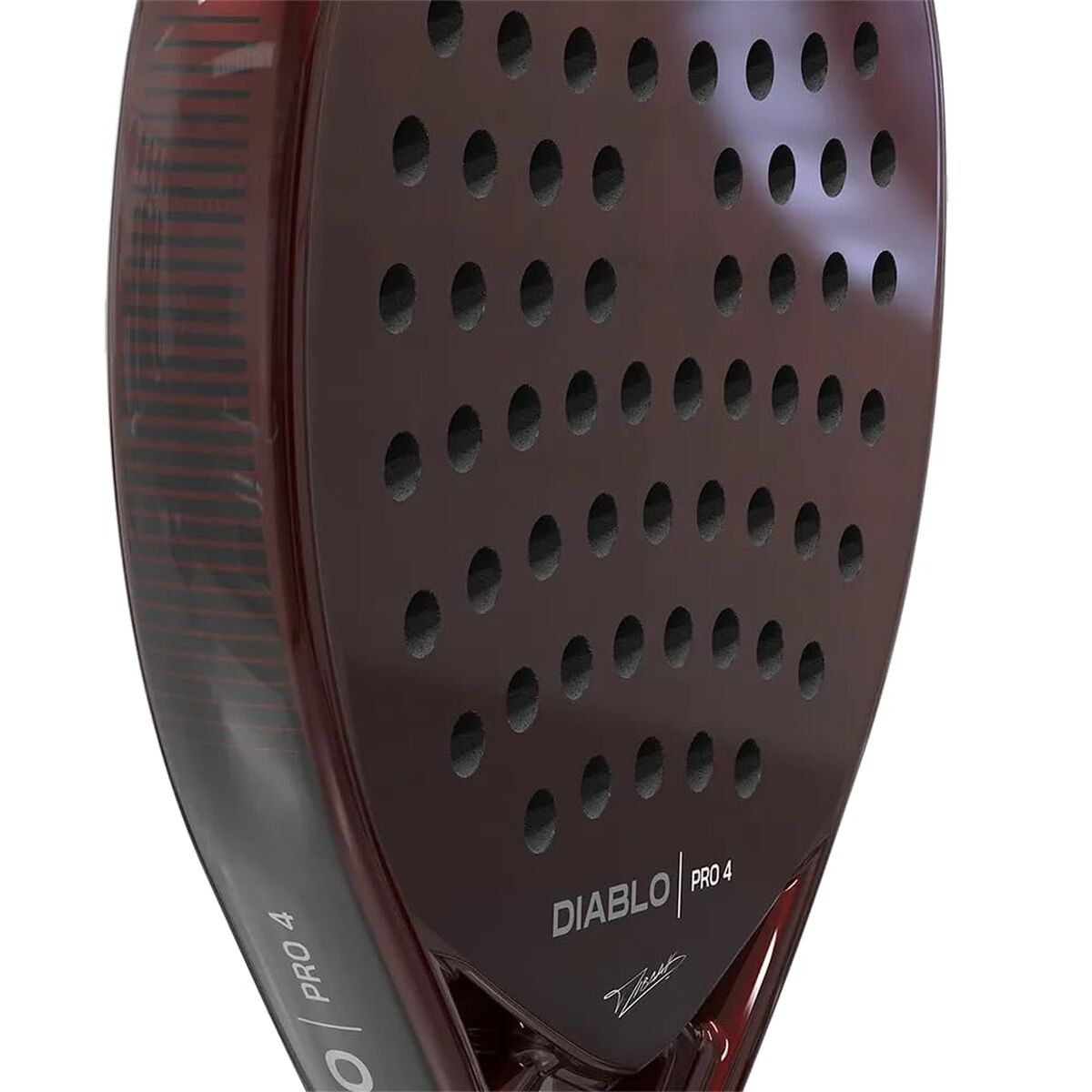 Padel Racket Siux Diablo Pro 4 Red Charcoal EVA