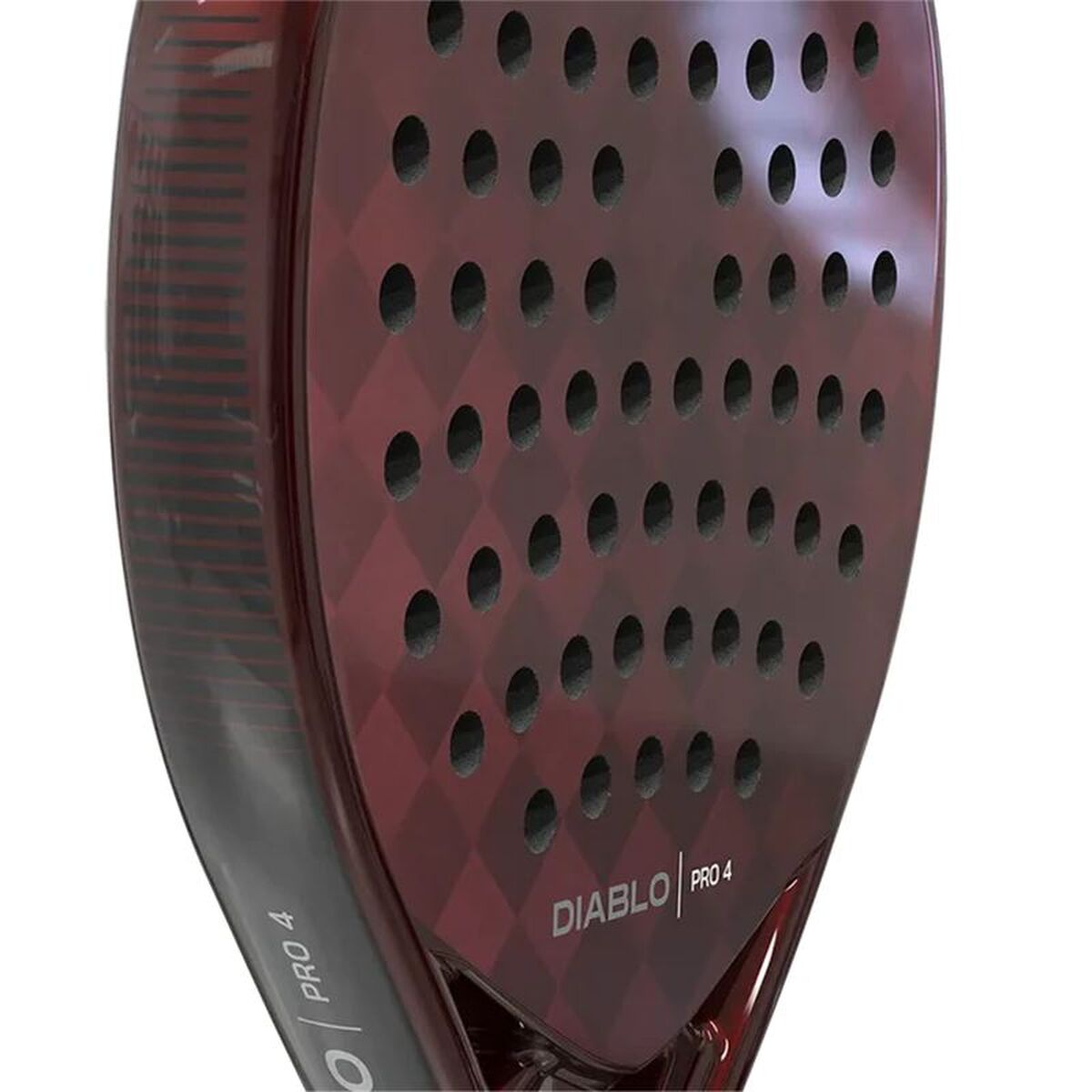 Padel Racket Siux Diablo Pro 4 Dark Red Charcoal EVA