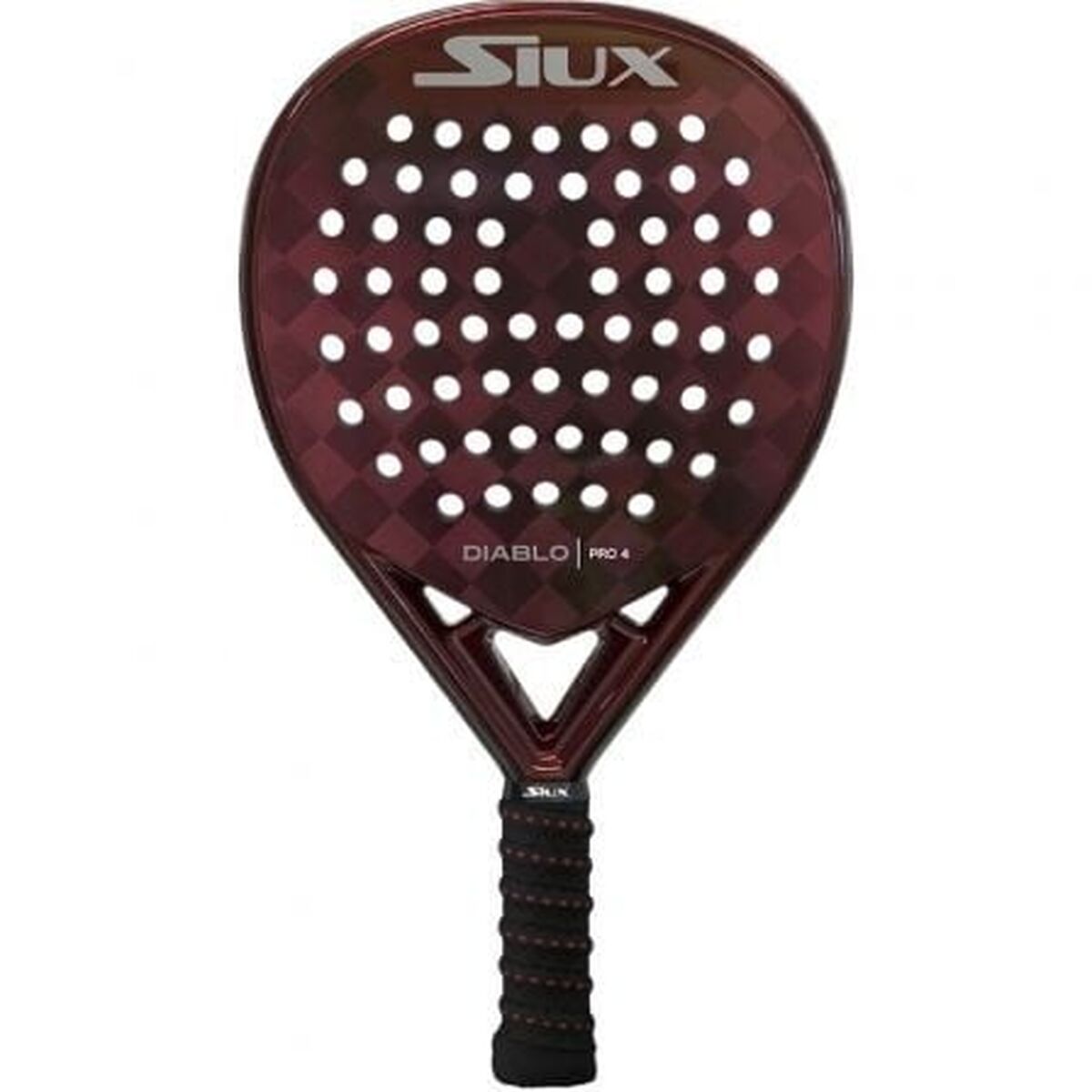 Padel Racket Siux Diablo Pro 4 Red Charcoal EVA