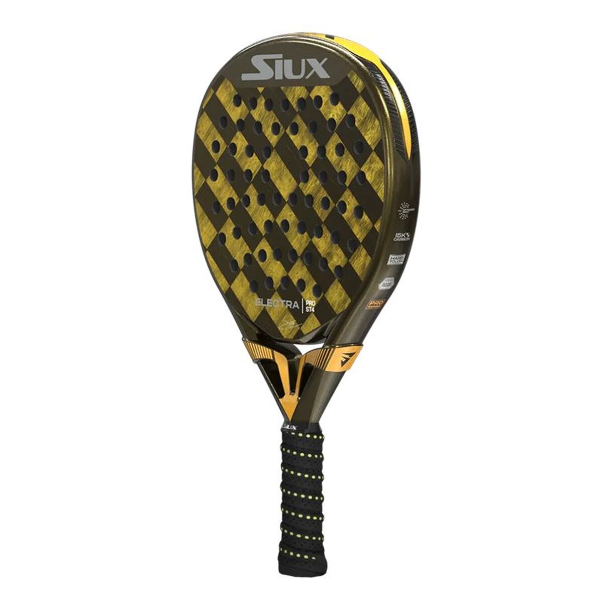 Padel Racket Siux Electra Stupa Pro St4 Yellow