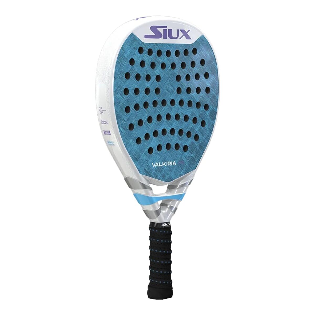 Padel Racket Siux Valkiria Pro 2025 White Charcoal