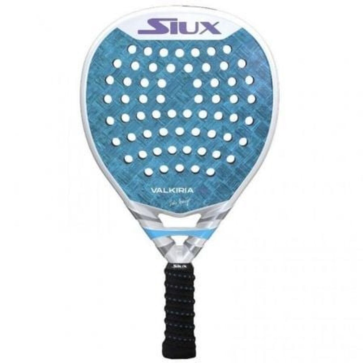 Padel Racket Siux Valkiria Pro 2025 White Charcoal Padel Racket Siux Valkiria Pro 2025 White Charcoal