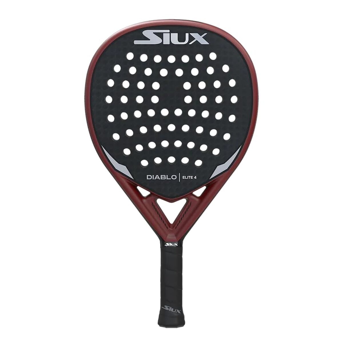 Padel Racket Siux Diablo Elite 4 Red Charcoal EVA