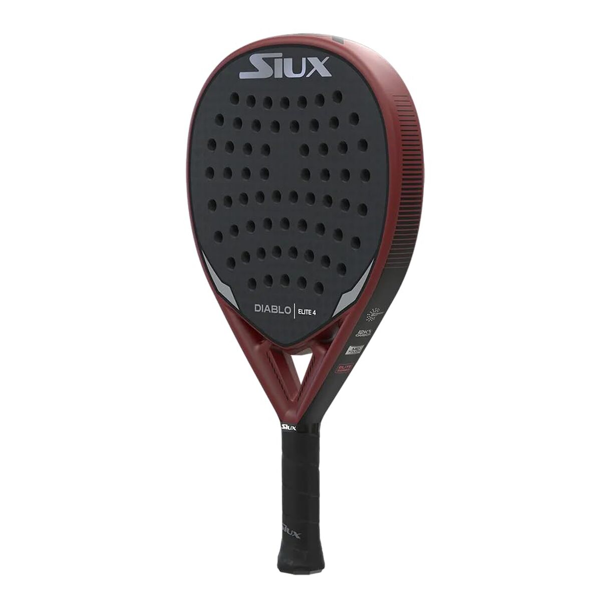 Padel Racket Siux Diablo Elite 4 Red Charcoal EVA