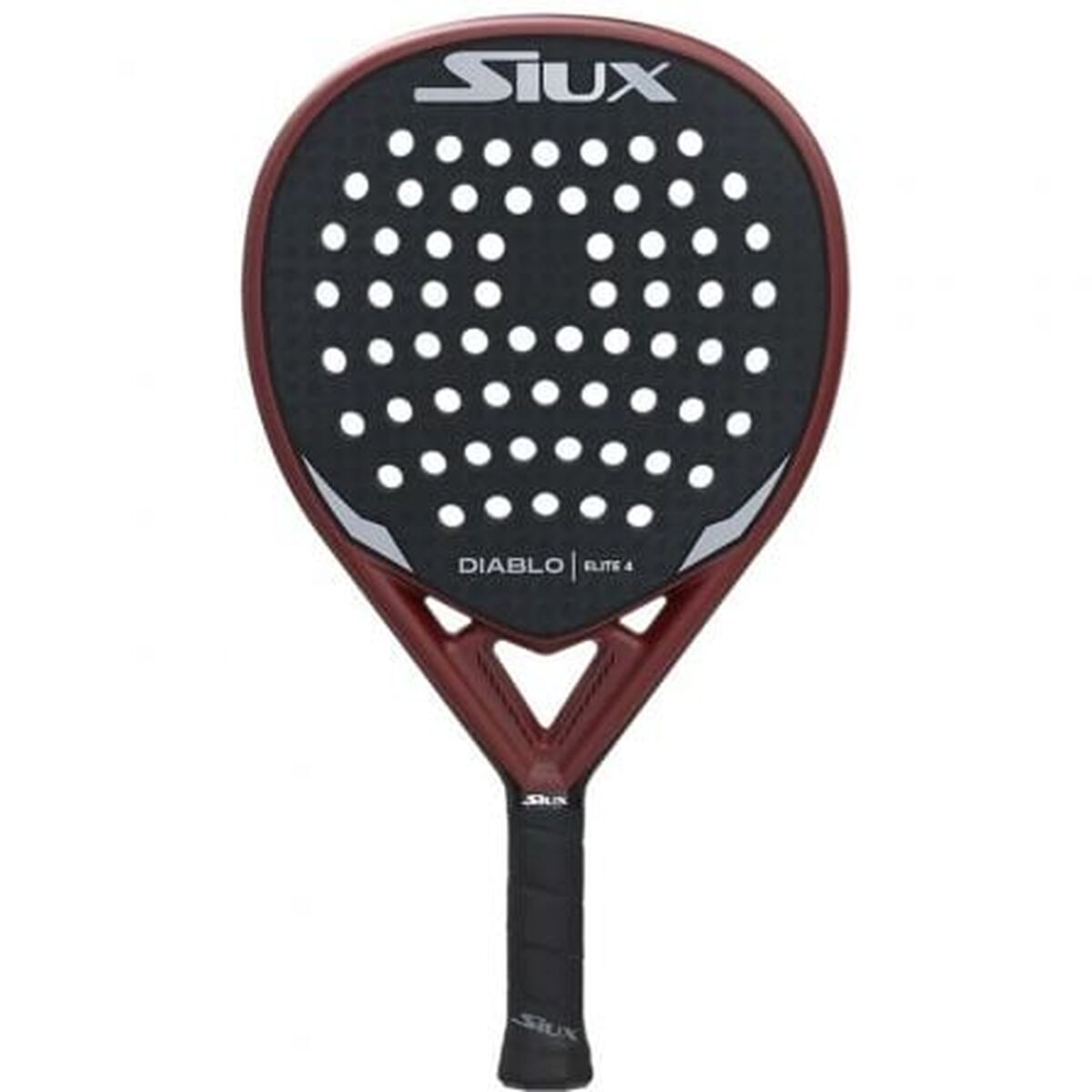 Padel Racket Siux Diablo Elite 4 Red Charcoal EVA Padel Racket Siux Diablo Elite 4 Red Charcoal EVA