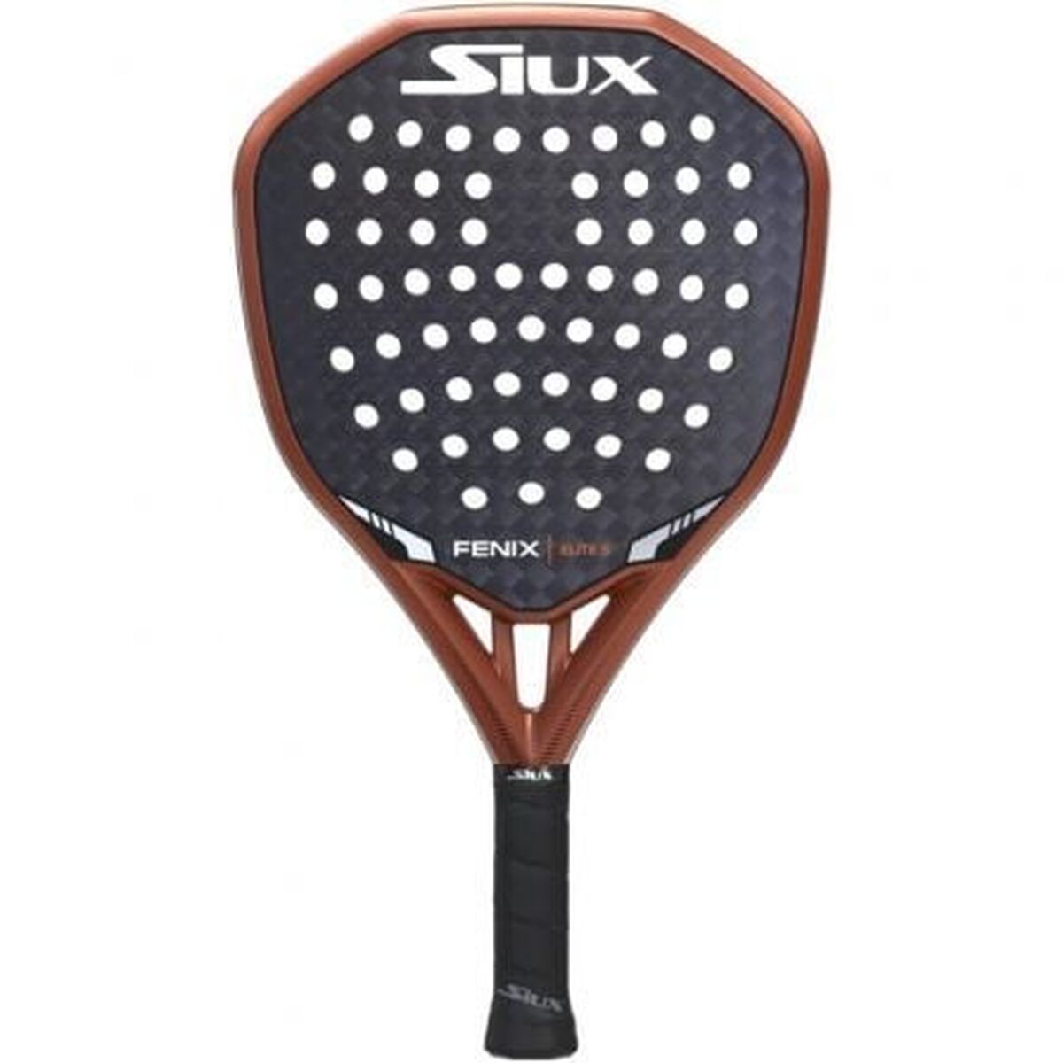 Padel Racket Siux Fenix Elite 5 2025 Orange Carbon fibre