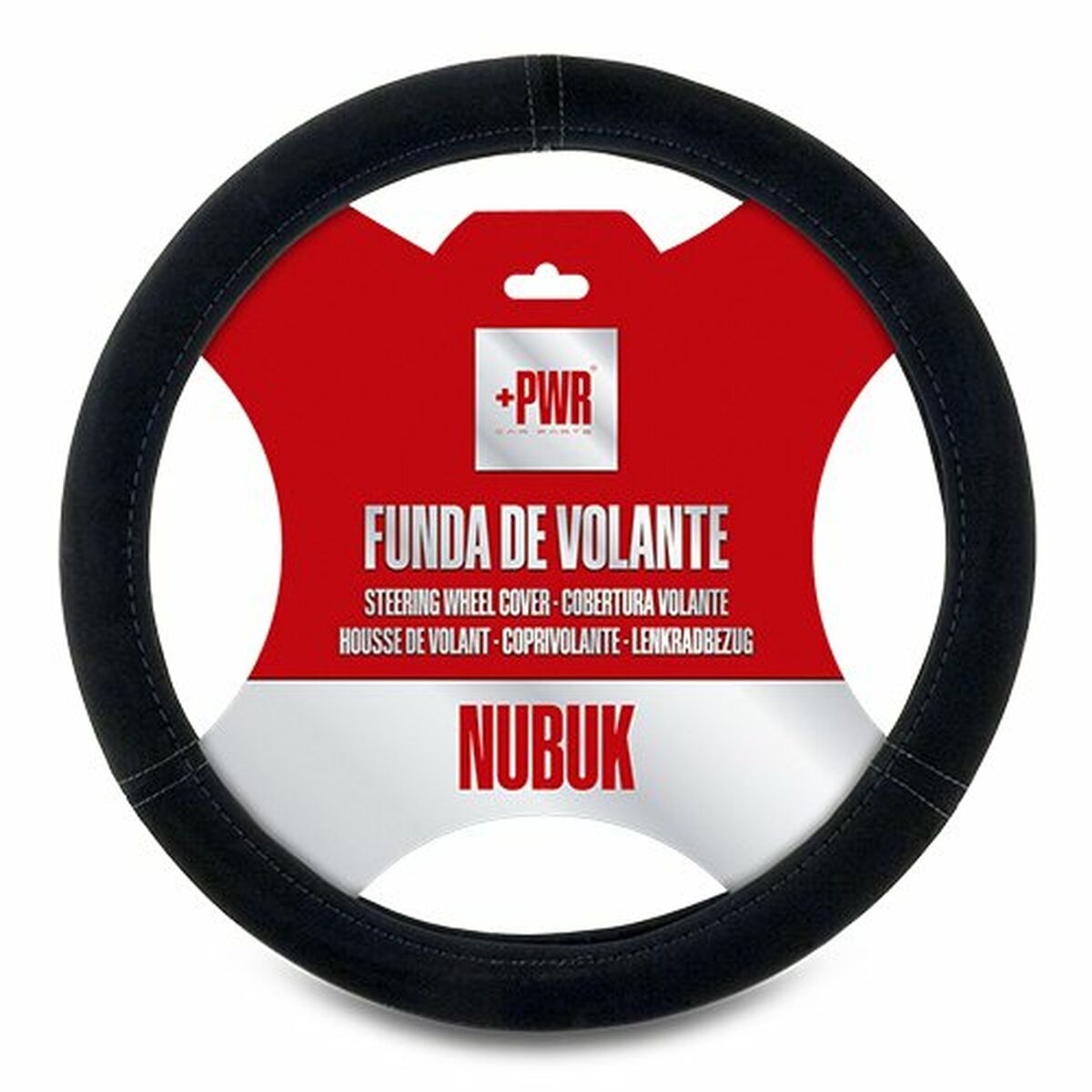 Steering Wheel Cover PWFV1000 Black  38 cm