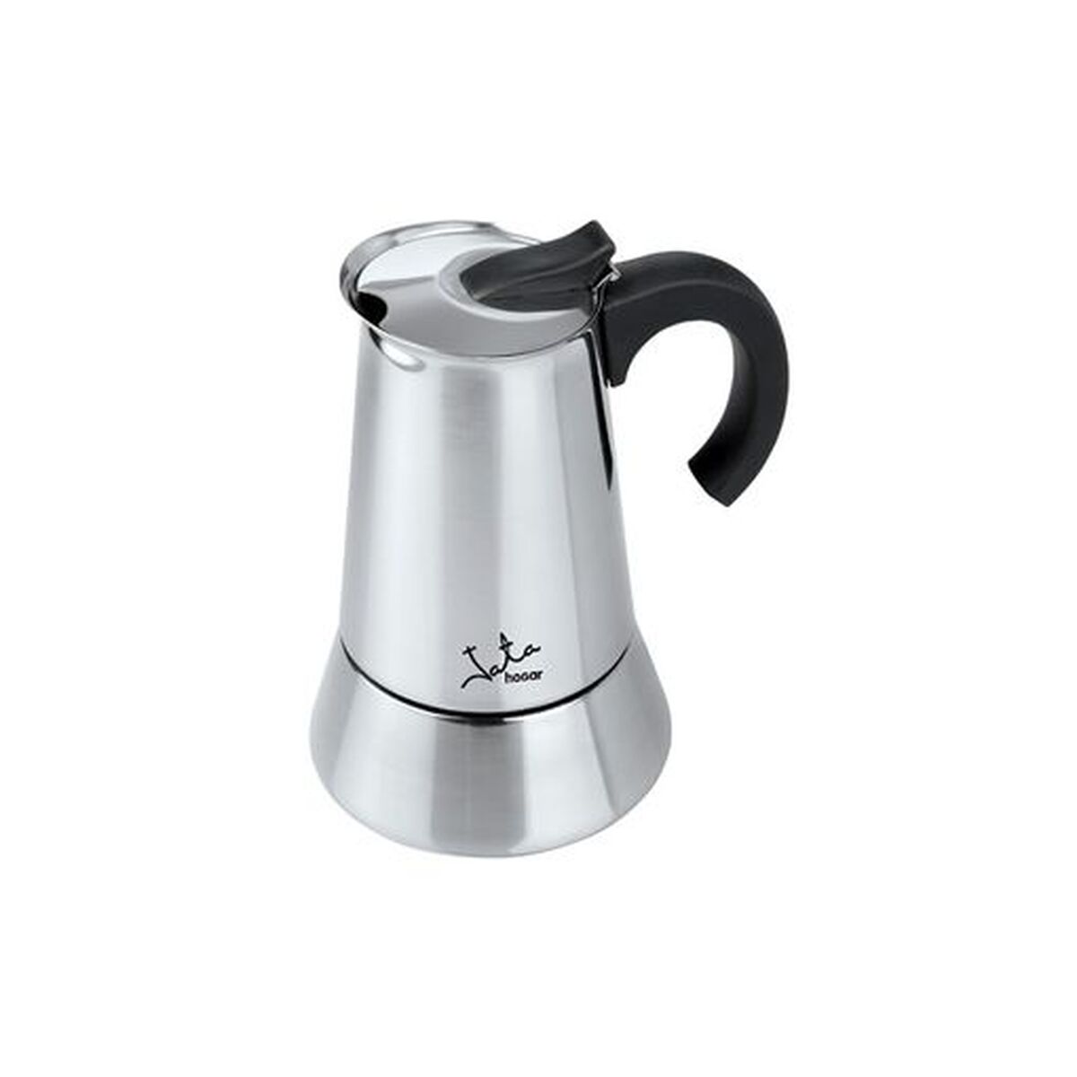 Italian Coffee Pot JATA CAX112 ODIN * Silver Stainless steel Steel 12 Cups Italian Coffee Pot JATA CAX112 ODIN * Silver Stainless steel Steel 12 Cups