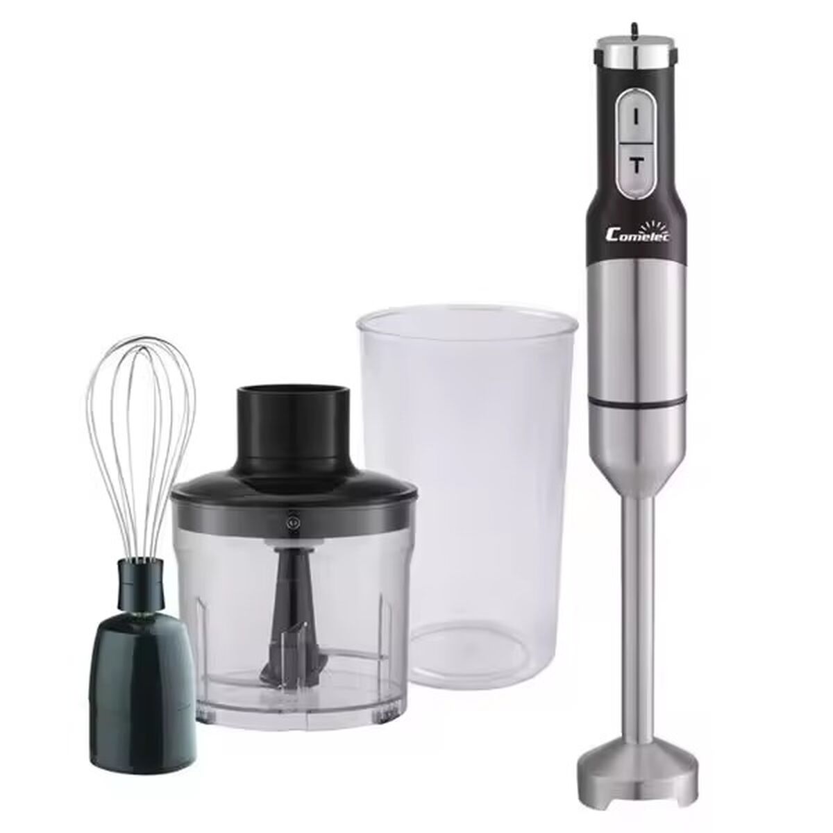 Hand-held Blender COMELEC BV1550 Black 1500 W Hand-held Blender COMELEC BV1550 Black 1500 W