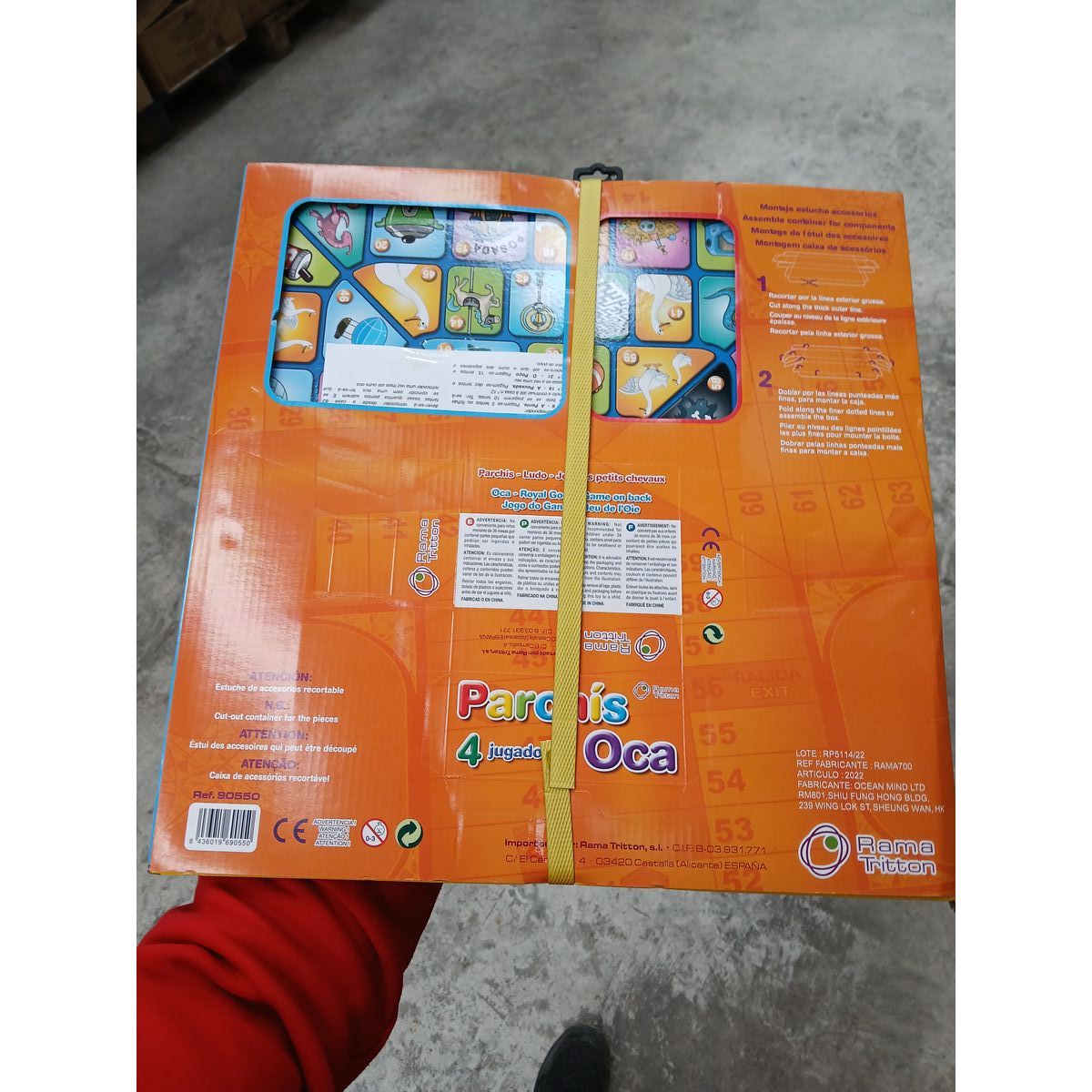 ParchÃ­s and Oca Board (41 x 41 cm)