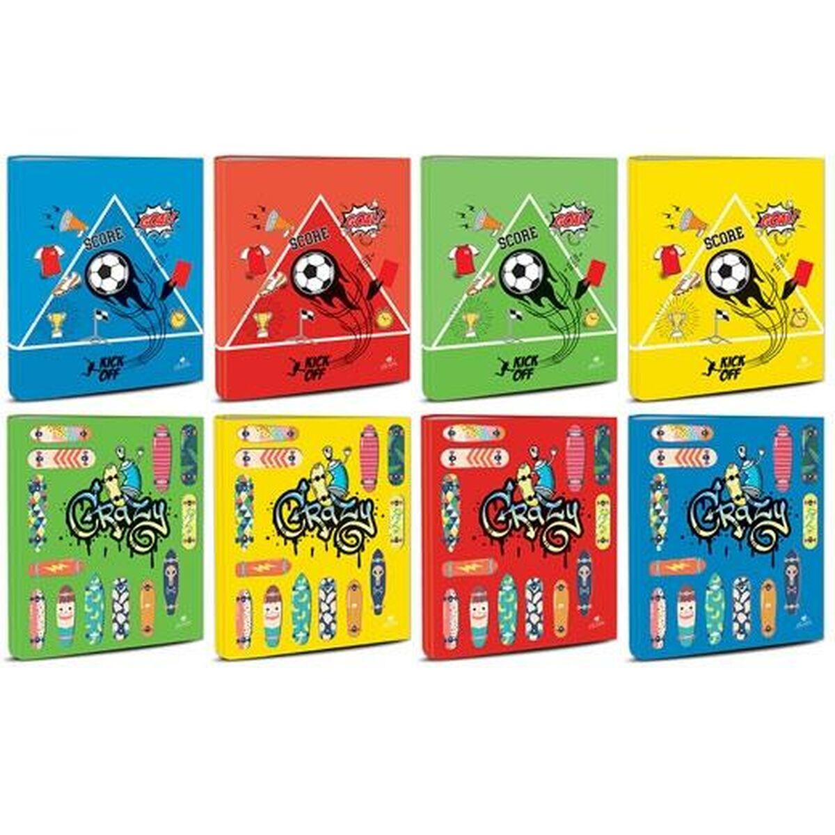 Ring binder Mariola Multicolour Din A4 32 x 26 x 5 cm Ring binder Mariola Multicolour Din A4 32 x 26 x 5 cm