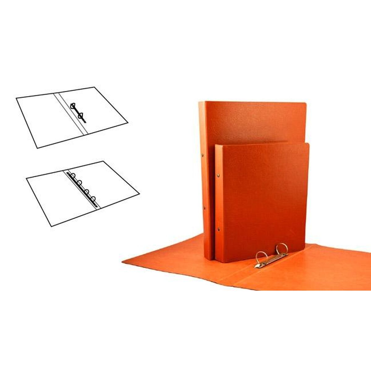 Ring binder Mariola Brown 1/4 (50 Units)