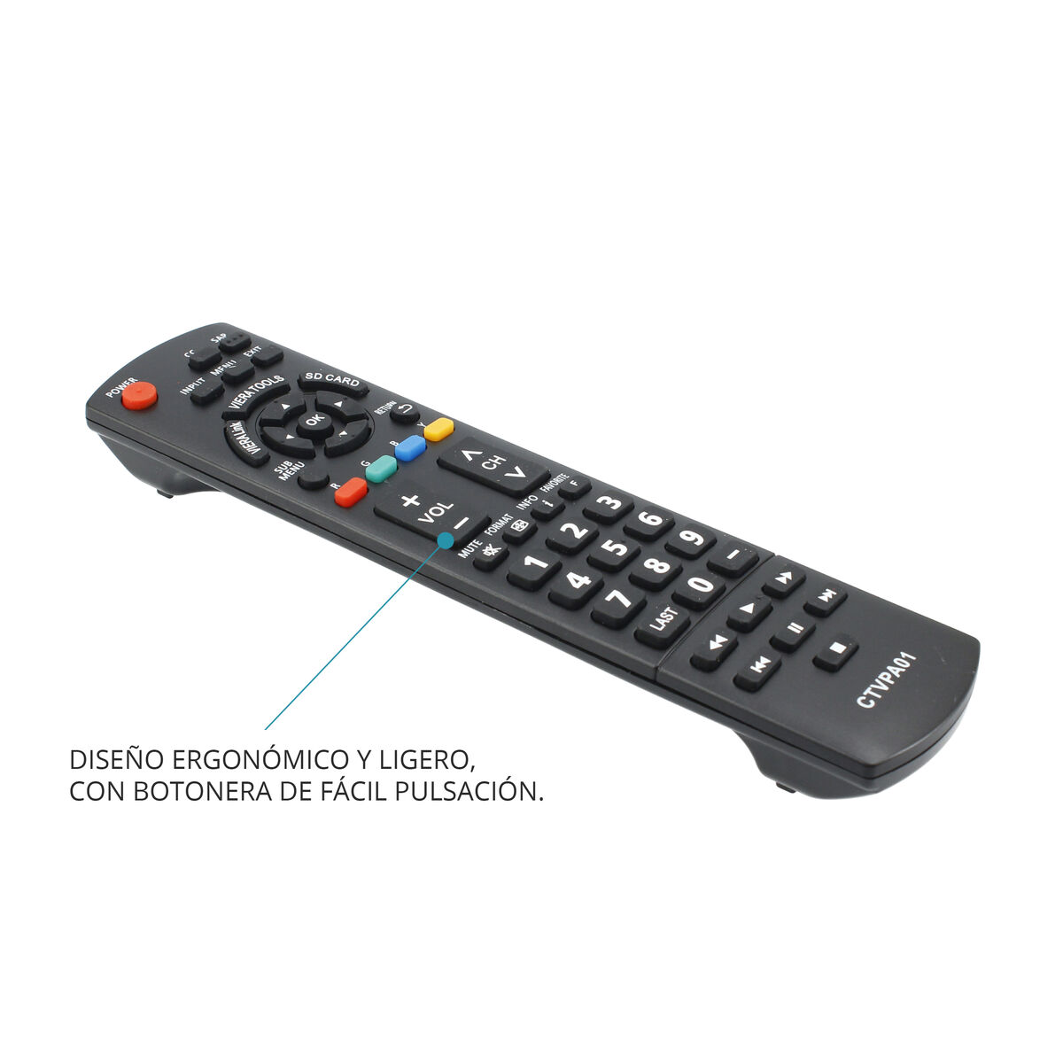 Panasonic Universal Remote Control TM Electron CTVPA01
