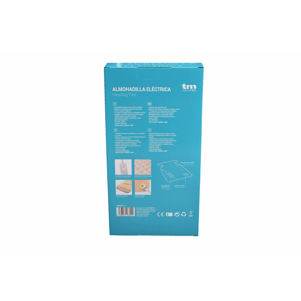 Electric Pad for Neck & Back TM (62 x 41 cm)